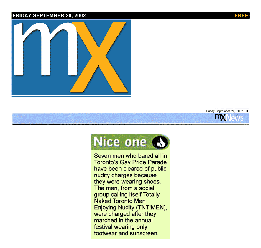 Mx [Melbourne, Australia] 2002-09-20 - Charges gone